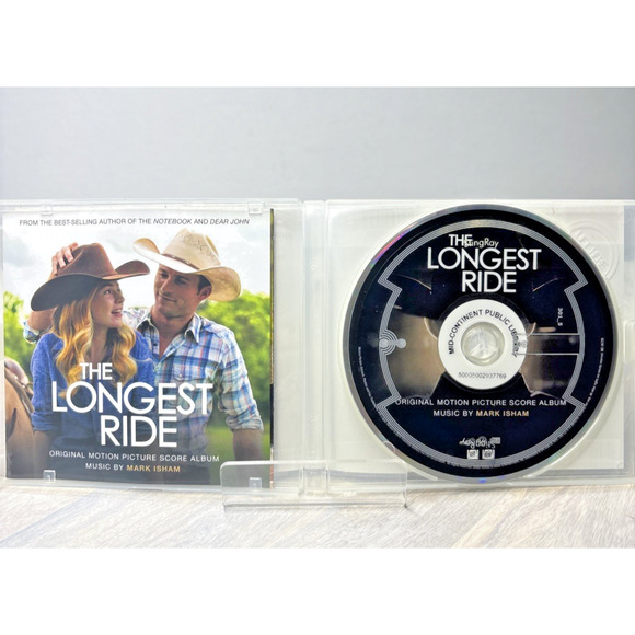 Mark Isham – The Longest Ride (CD Soundtrack, 2015) Score Nicholas Sparks Film E - Picture 3 of 5